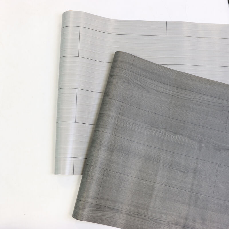 Film Lantai Dekoratif yang Mudah Dipasang dan Dilepas dengan Pola Realistis