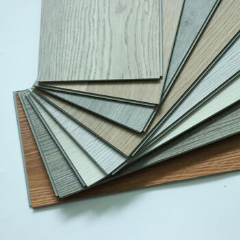 Lantai SPC Formaldehida E0 dengan Bahan Baku Batu Kapur Solusi Lantai Tahan Lama Unggul untuk Aplikasi Komersial dan Residensial