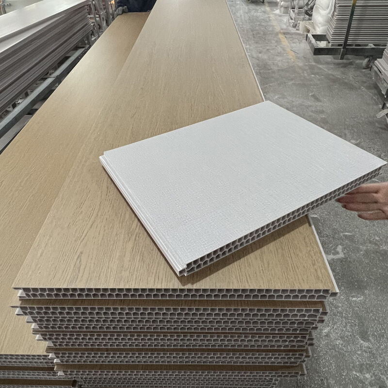 Panel Dinding Partisi PVC Mudah Dipasang Papan Hias Pembatas Interior untuk Pemisahan Ruangan