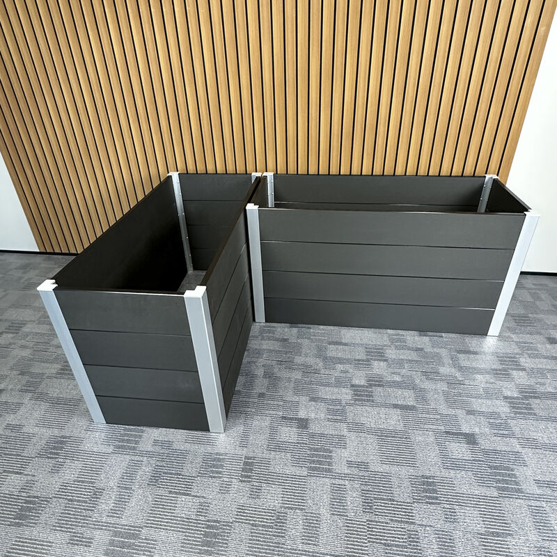 Rancangan Kotak Penanam Kebun Tinggi Besar untuk Kebun Sayuran Bunga Herbal Luar Ruangan