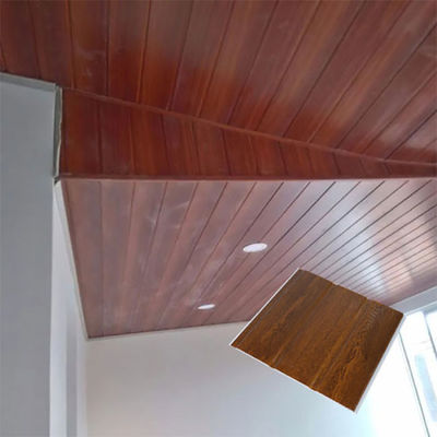 Panel Langit-langit Dinding Pvc Dekoratif Tahan Api Plastik Wall Cladding Untuk Kamar Mandi Rumah