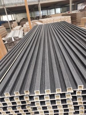 Dekorasi Dinding Interior Indoor Wpc Panel Dinding Dekoratif Kayu Plastik Komposit