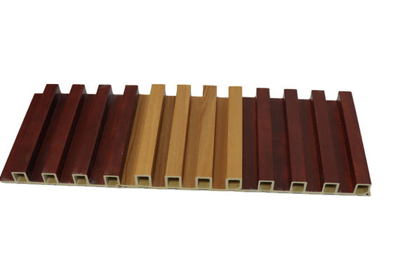 2.9m 160x24mm Interior Panel Dinding WPC Alternatif Kayu Untuk Dekorasi Rumah