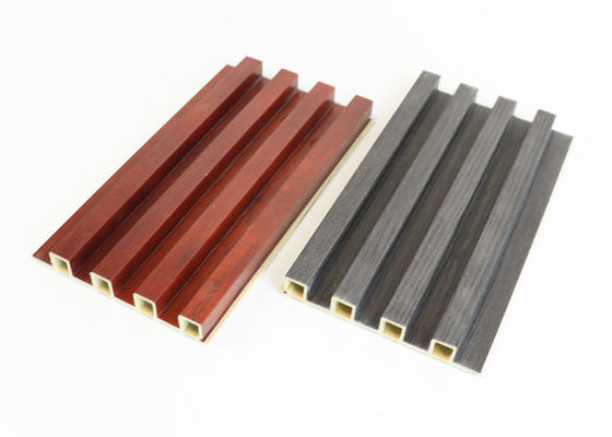 2.9m 160x24mm Interior Panel Dinding WPC Alternatif Kayu Untuk Dekorasi Rumah