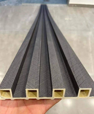 Dekorasi Dinding Interior Indoor Wpc Panel Dinding Dekoratif Kayu Plastik Komposit
