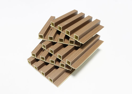 Plastic Composite Fluted Interior WPC Wall Panel Cladding Indoor Wall Decorative