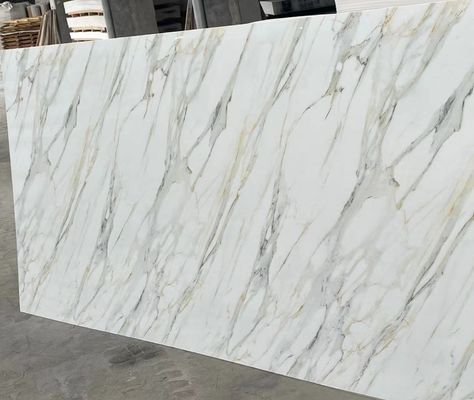 UV Coating PVC Marble Sheet Dekorasi Interior Panel Latar Belakang Dinding