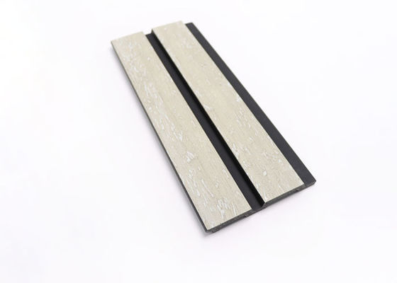 Tahan air 120x12mm PS Panel Dinding Dekorasi Interior PS Bertekstur Wall Cladding