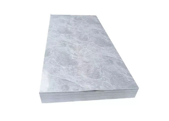 Lembar Marmer PVC Glossy Printing Tinggi Untuk Dekorasi Dinding