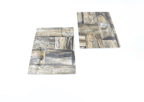 Lembar Marmer PVC Glossy Printing Tinggi Untuk Dekorasi Dinding