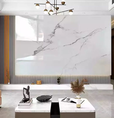Marmer Alternatif Dekorasi Interior Lembar Marmer PVC UV 1220x2800x3mm