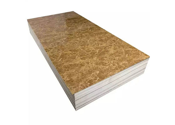 3mm 4x8 PVC UV Marble Sheet Untuk Dekorasi Dinding Dalam Ruangan