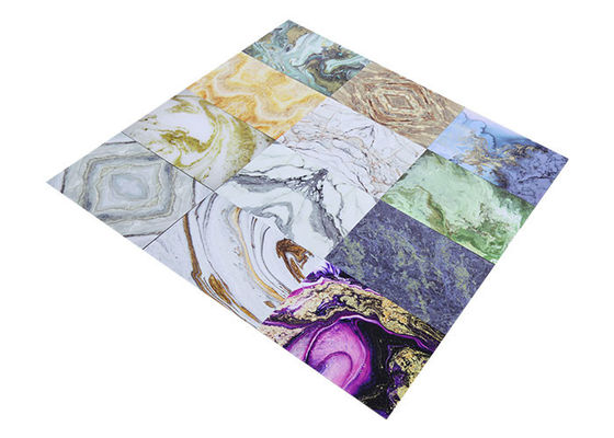 3mm 4x8 PVC UV Marble Sheet Untuk Dekorasi Dinding Dalam Ruangan