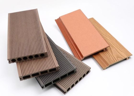WPC Wood Plastic Decking Board Solid Wpc Outdoor Floor