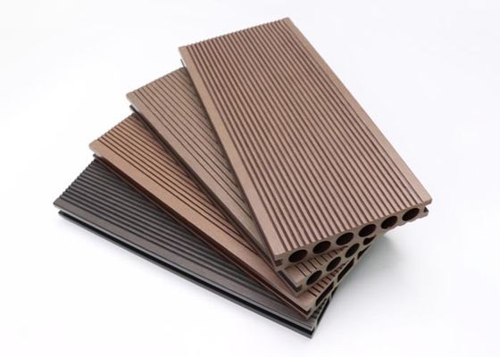 WPC Wood Plastic Decking Board Solid Wpc Outdoor Floor