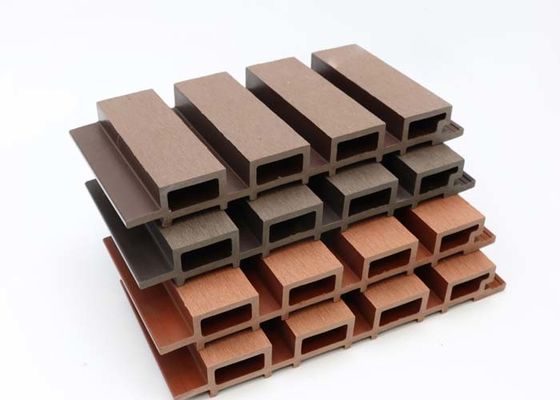 WPC Wood Plastic Composite Flooring Decking Deco Board Untuk Dekorasi Taman Luar Ruangan