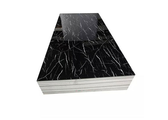 Panel Marmer PVC Dekoratif Interior Tahan Air Panel Marmer UV 2mm - 5mm