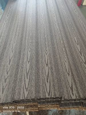 Waterproof Non Slip Outdoor WPC Decking Lantai Kayu Ek Direkayasa