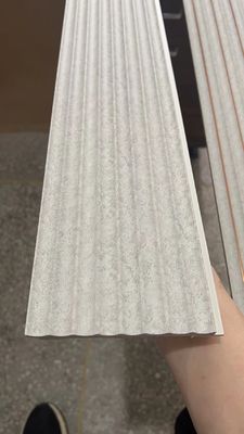 Tahan Air Dekorasi Interior PS 3D Panel Dinding Kayu Cornice Moulding