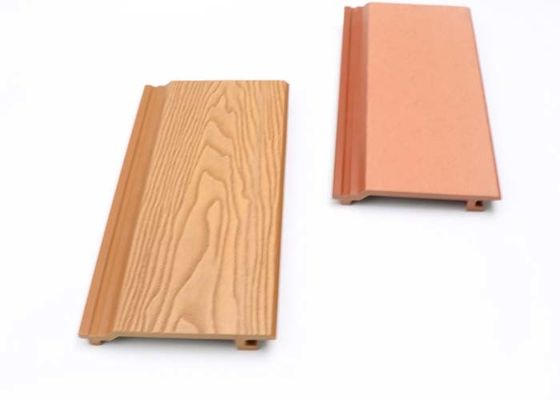 Komposit Kayu Plastik Tahan Air 219x26x2900 WPC Exterior Wall Panel Wall Cladding