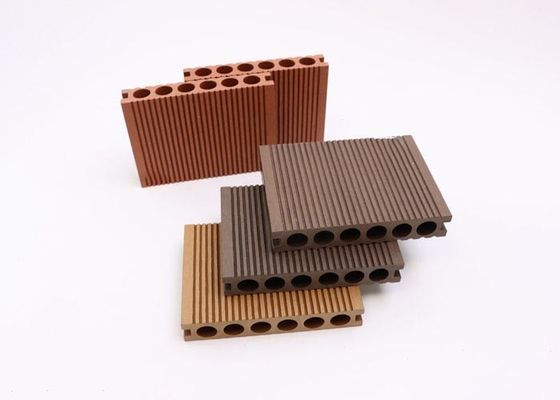 Decking WPC Decking Plastik Tahan Retak Papan Teras WPC 140x25x2900