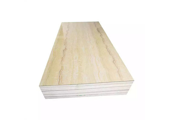 Panel PVC Mengkilap Tinggi Tahan Air Untuk Dinding Interior Cetak 3D Panel Dinding UV