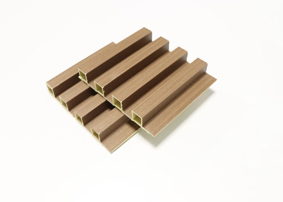 Wood Butir Laminated Interior Panel Dinding WPC 160x24mm Untuk Dekorasi Interior