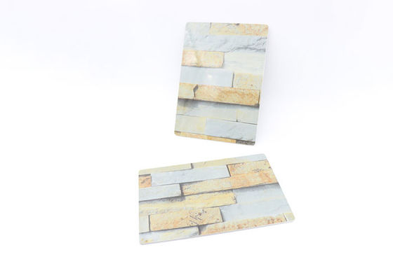 1220x2440x3mm PVC UV Marble Sheet Marmer Alternatif Dekorasi Interior