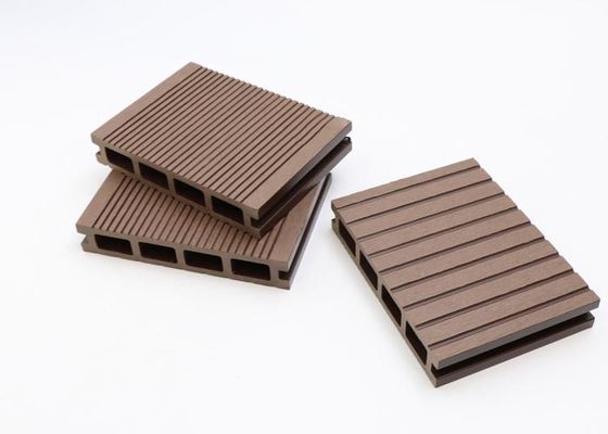 Co Exterior Exterior WPC Decking Hollow Composite Decking Board