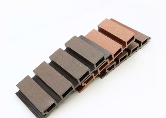 WPC Cladding Panel Dinding Eksterior Tahan Air Panel Dinding Luar Cladding