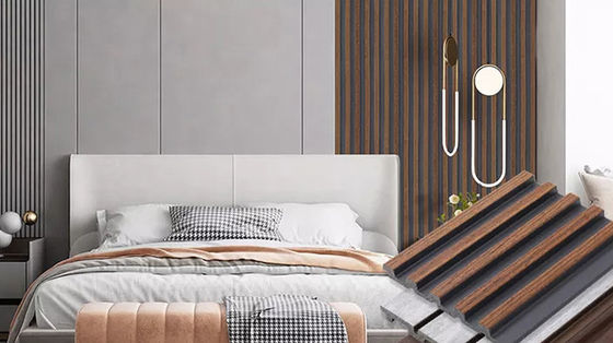 Dekorasi Rumah Panel Dinding Polystyrene Tahan Air Disesuaikan PS Wall Cladding