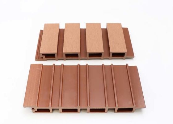 Esay Untuk Memasang Panel PS 3D Wood Fluted PS Wall Panel Exterior