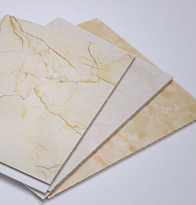 40cm 60cm Panel Dinding PVC Bahan Bangunan Rumah Dekoratif Dinding Interior