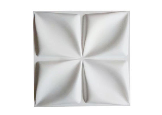 Panel Dinding 3D Dekoratif 500x500mm PVC Home Diamond Gold Wall Panel