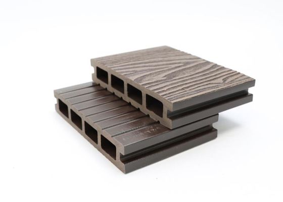 Kayu Plastik Komposit WPC Decking PE Co Ekstrusi Panel Dinding Luar WPC Wall Cladding