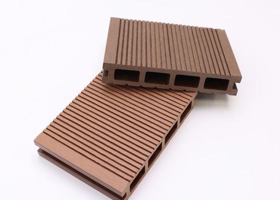 Kayu Plastik Komposit WPC Decking PE Co Ekstrusi Panel Dinding Luar WPC Wall Cladding