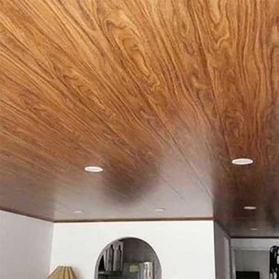 Bahan Konstruksi Dinding Panel Plafon PVC Dekoratif Interior