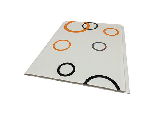 Langit-langit Gloss Tinggi Panel PVC Dinding Interior Dekorasi Rumah Kamar Mandi Bahan Bangunan