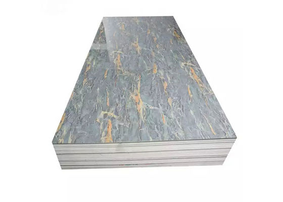 1220x2800mm PVC Marble Composite Tile Tembus Pvc Uv Sheet