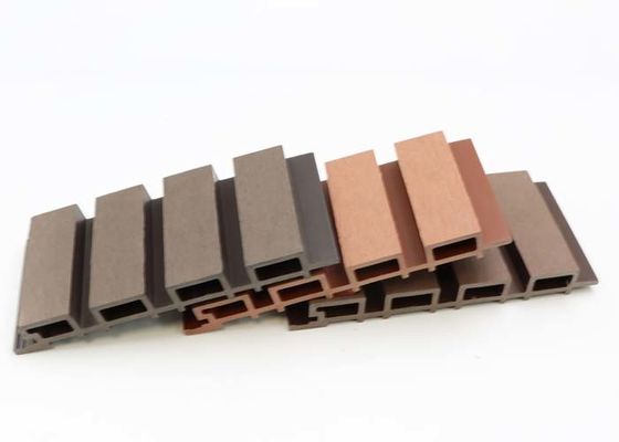 Waterproof Outdoor WPC Fluted Panel Outdoor Plastic Composite Exterior