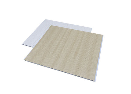 Fire Resistance Interlocking System Laminated Plastic PVC Wall Panel Untuk Indoor
