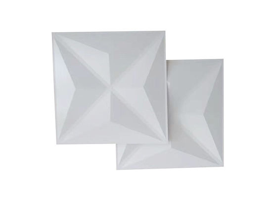 PVC Resin Panel Dinding Interior 3D Tahan Air Rumah Dekoratif Untuk Dinding