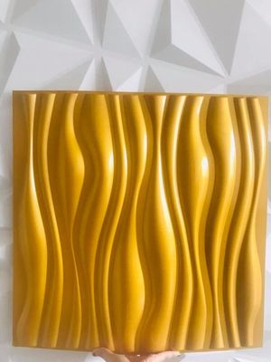 Panel Dinding 3D Dekoratif 50x50cm Desain Modern Interior Rumah 100% PVC