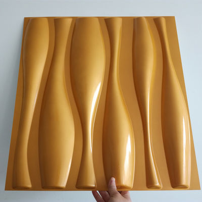 Panel Dinding 3D Dekoratif 50x50cm Desain Modern Interior Rumah 100% PVC