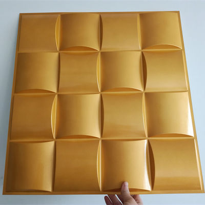 Panel Dinding 3D Dekoratif 50x50cm Desain Modern Interior Rumah 100% PVC