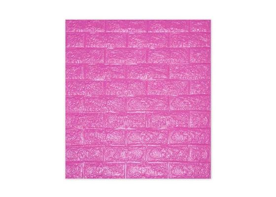 3D PE Foam Wallpaper Self Adhesive Wallpaper Untuk Dekorasi Rumah