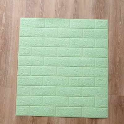 3D PE Foam Wallpaper Self Adhesive Wallpaper Untuk Dekorasi Rumah