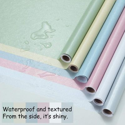 Mewah Dekorasi Rumah Stiker Dinding PVC Roll Vinyl Diri Perekat