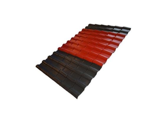ASA Resin Sintetis Genteng PVC Lembar Atap Plastik UPVC Bergelombang