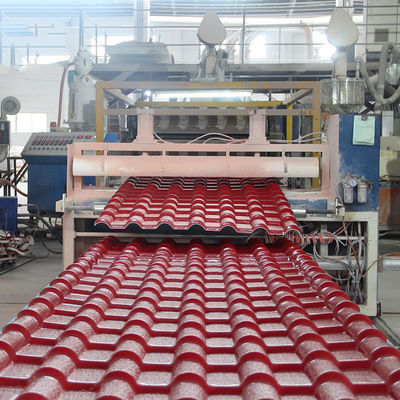 Asa Resin Sintetis Genteng Genteng Sirap PVC Bergelombang Lembaran Atap Plastik UPVC